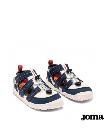sandalia deportiva niño velcro y cordon elastico