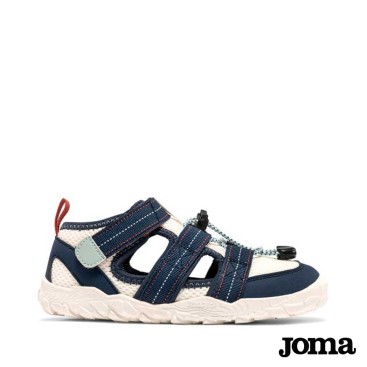 sandalia deportiva barefoot niño joma drua junior 2625 azul