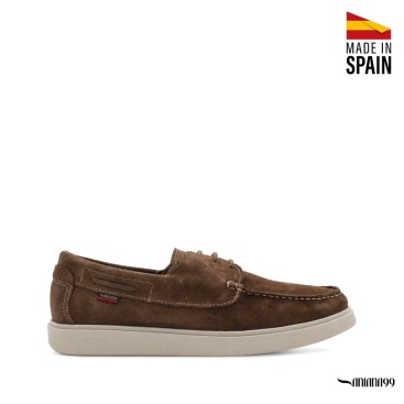 zapatos nauticos hombre verano piel serraje