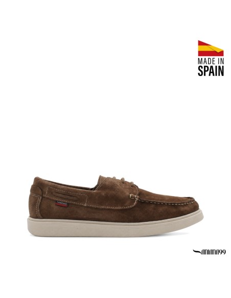 zapatos nauticos hombre verano piel serraje