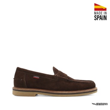mocasin serraje marron hombre
