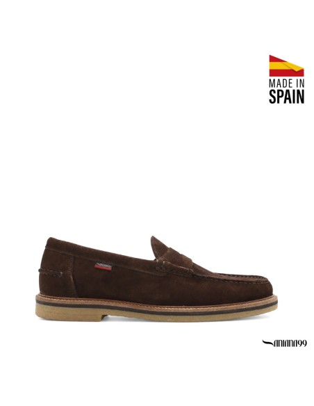 mocasin serraje marron hombre