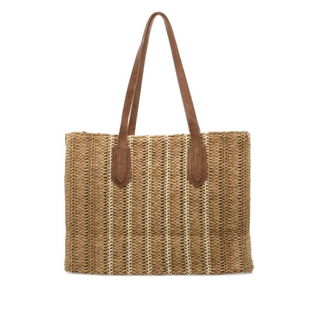 bolso trenzado verano mujer