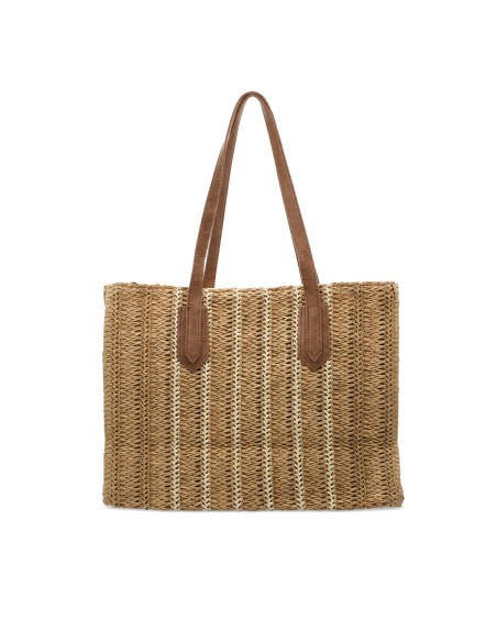 bolso trenzado verano mujer