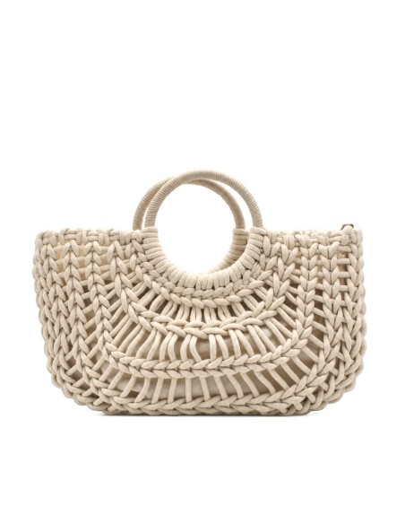 capazo trenzado boho chic mujer