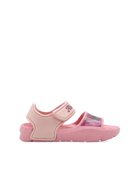 sandalias disney stitch rosa niña