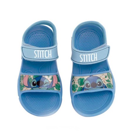 Sandalia playa Stich azul