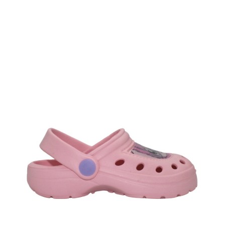 Zuecos Stitch rosa