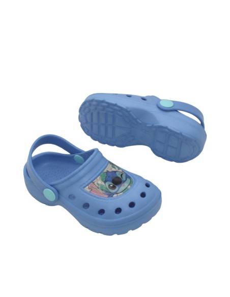 zuecos piscina azul disney