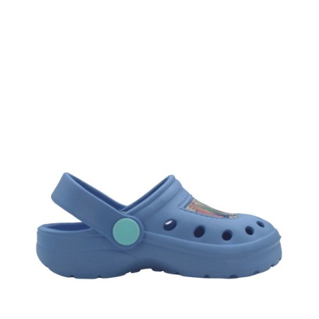 zuecos azules stitch niño
