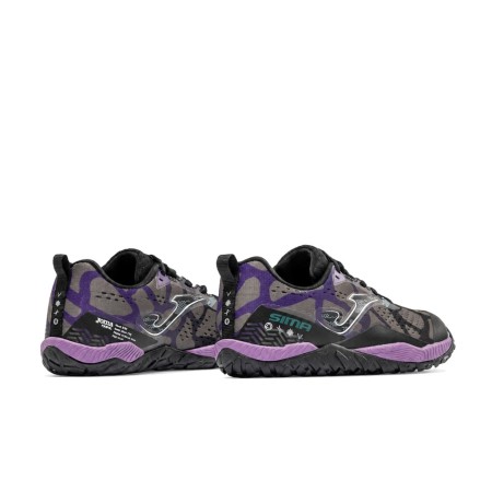 zapatillas barefoot negro gris lila mujer