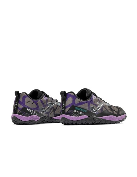 zapatillas barefoot negro gris lila mujer