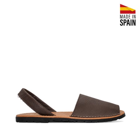 avarcas hombre marrones made in spain