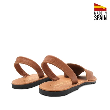 sandalias menorquinas camel hombre