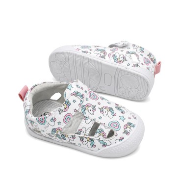 calzado barefoot bebe niña piel