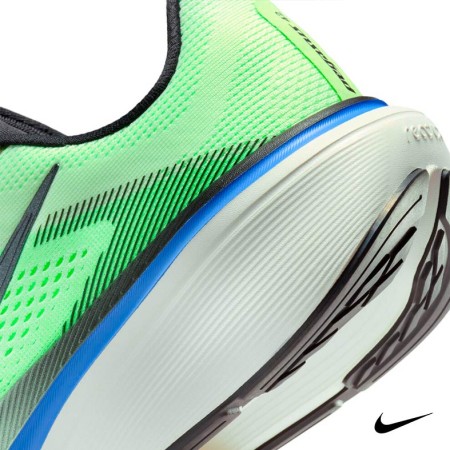 Detalle mediasuela ReactX Nike Pegasus 42 verde hombre
