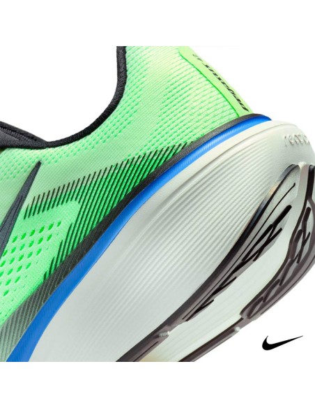 Detalle mediasuela ReactX Nike Pegasus 42 verde hombre