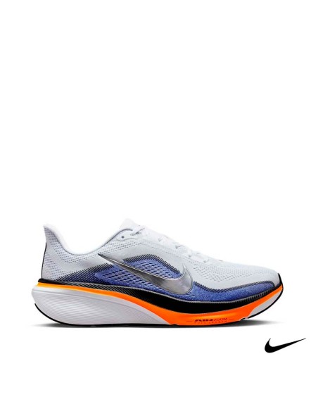 Nike Air Zoom Pegasus 42 hombre blanca vista lateral