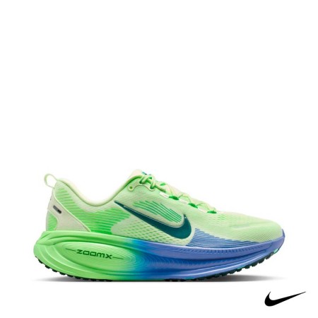 Nike Vomero 18 verde hombre vista lateral exterior