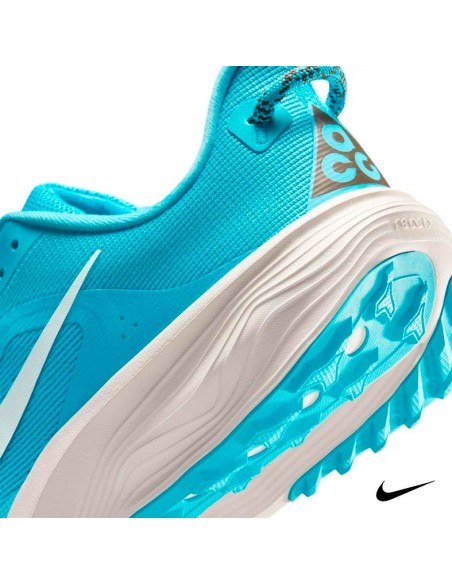 Detalle mediasuela ReactX Nike ACG Pegasus Trail azul