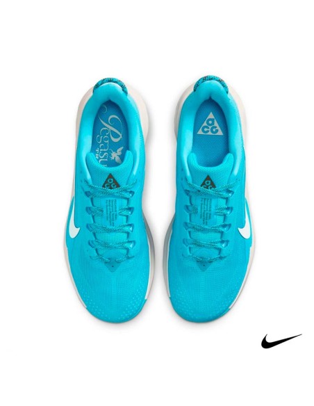 Vista superior Nike ACG Pegasus Trail azul turquesa