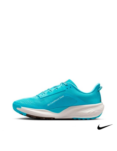 Nike ACG Pegasus Trail azul turquesa vista lateral interior