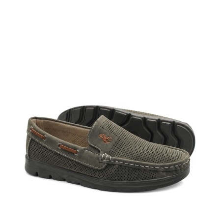 Zapato Casual Hombre Verde Transpirable