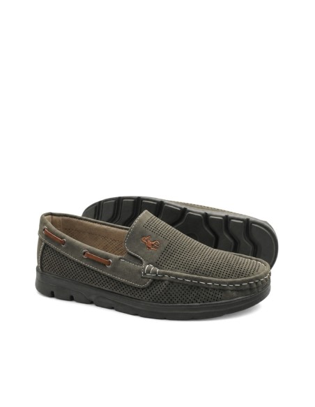 Zapato Casual Hombre Verde Transpirable