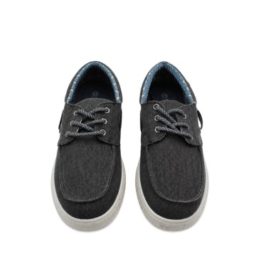 nautico hombre negro casual verano