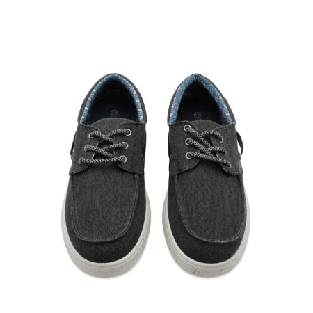 nautico hombre negro casual verano