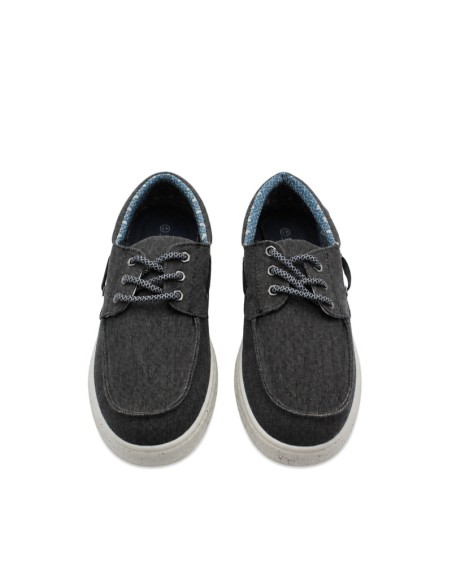 nautico hombre negro casual verano