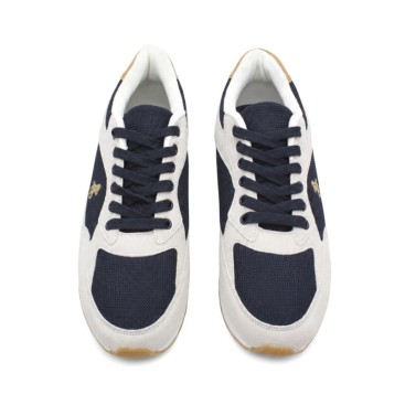 zapatillas hombre estilo urbano con cordones vista superior