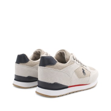 zapatillas urbanas hombre gris vista trasera