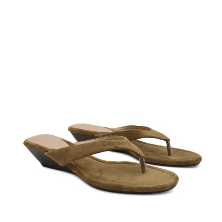 sandalia taupe mujer efecto ante verano