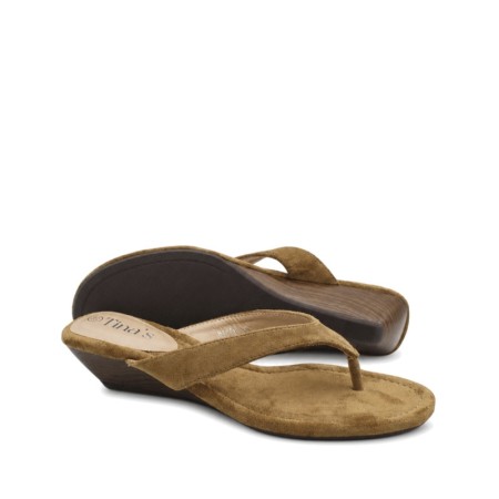 sandalia casual taupe elegante mujer
