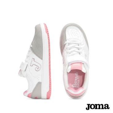 Deportivas infantiles Joma con velcro y cordones elásticos