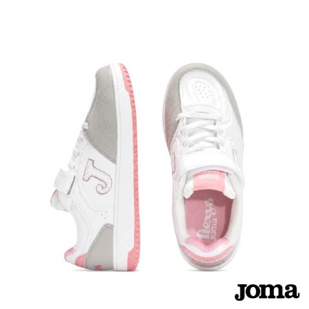 Deportivas infantiles Joma con velcro y cordones elásticos