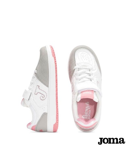 Deportivas infantiles Joma con velcro y cordones elásticos