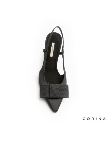 Zapato de vestir negro Corina para eventos y celebraciones