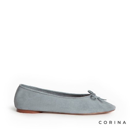 Bailarina azul claro mujer Corina M5165 de antelina
