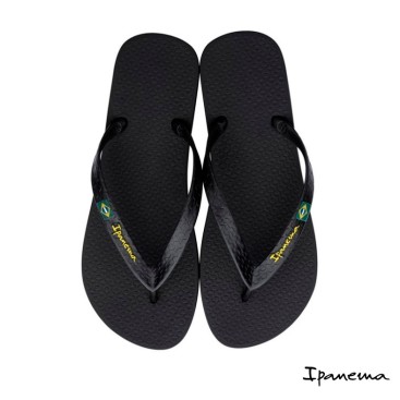 Chanclas Ipanema niño negras Class Brasil II Kids 21138 vista superior
