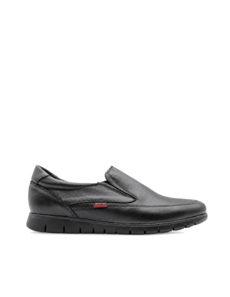 zapatos hombre negros sin cordones