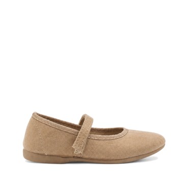 zapatos vestir niña taupe