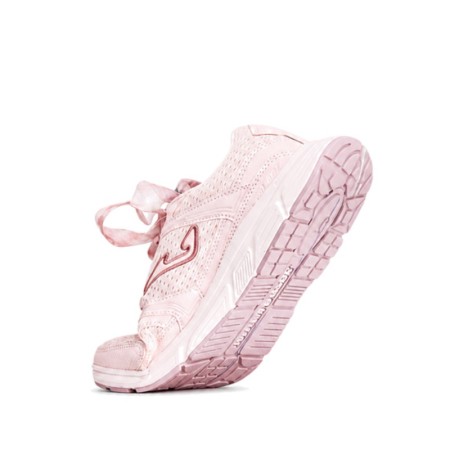 Zapatillas Joma barefoot mujer rosa vistas desde atrás con suela flexible