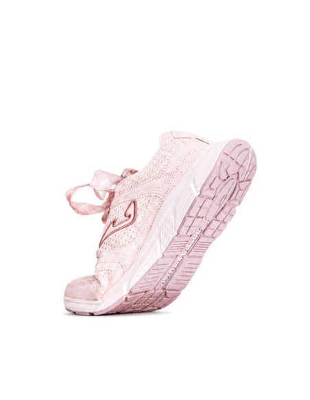 Zapatillas Joma barefoot mujer rosa vistas desde atrás con suela flexible