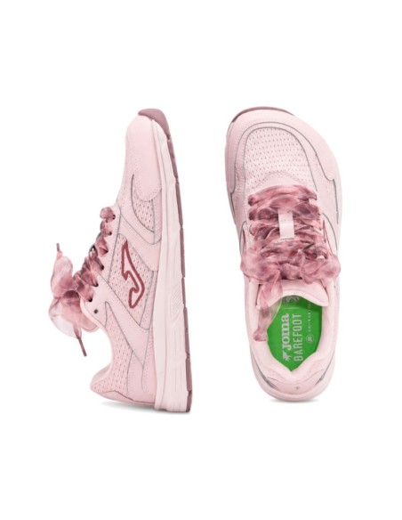 Zapatilla Joma barefoot rosa para mujer con suela Zero Drop