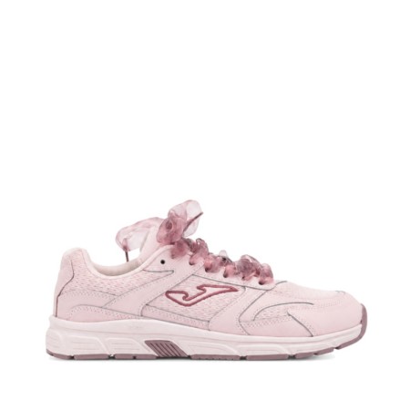 Zapatillas Joma x Cristina Pedroche Barefoot mujer rosa con cordones de lazo
