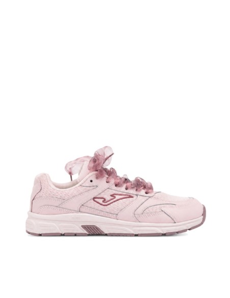 Zapatillas Joma x Cristina Pedroche Barefoot mujer rosa con cordones de lazo