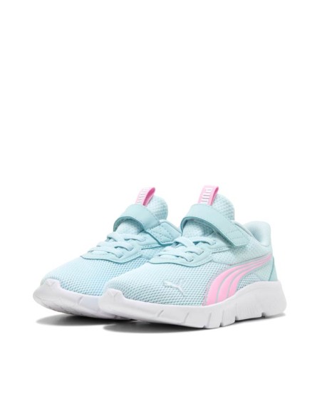 Puma FlexFocus Modern AC+ PS infantiles con cordones elásticos y velcro