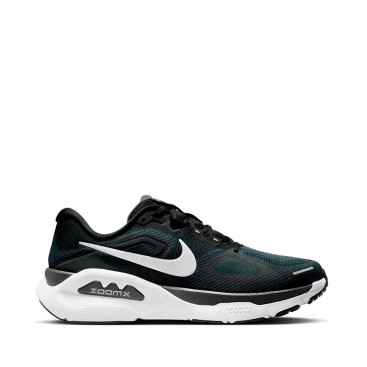 Nike Structure Plus hombre negro blanco vista lateral exterior
